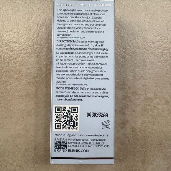 ELEMIS Clarifying Serum - discontinued - Picture 3 of 3